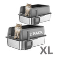 Misofog 2-pack litter box size option