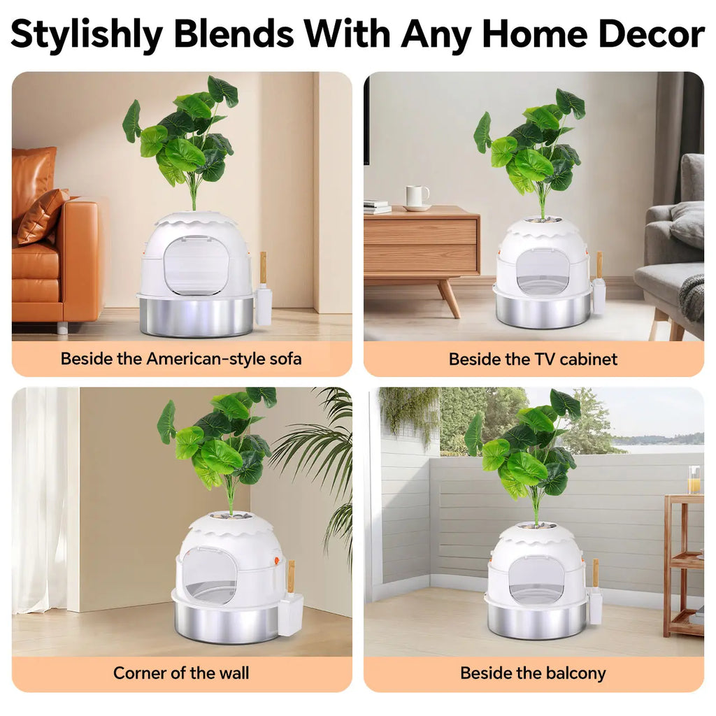 Misofog litter box dimensions and design