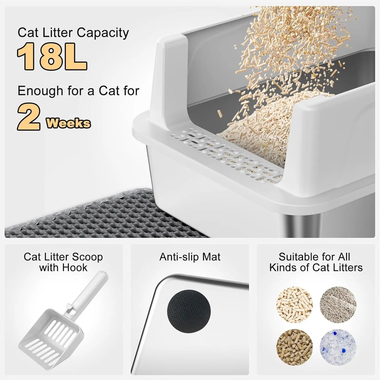 Misofog litter box accessories